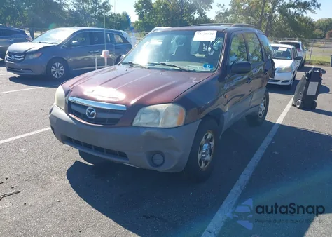 2001 Mazda Tribute Dx V6 from USA, damaged, VIN 4F2YU06131KM17433